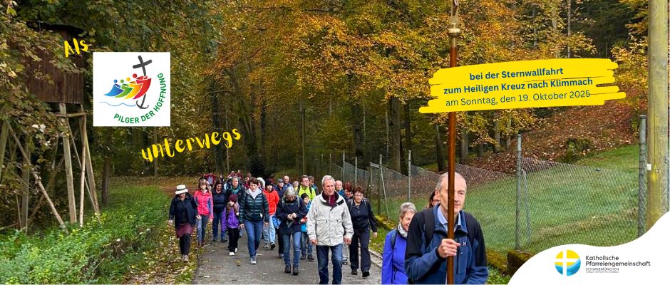Sternwallfahrt zum Heiligen Kreuz nach Klimmach am Sonntag den 19. Oktober 2025