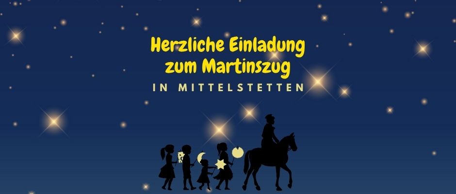 Martinsumzug in Mittelstetten am 09. November 2025 um 17:30 Uhr