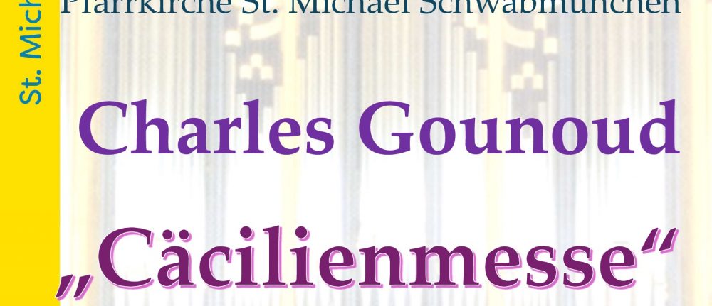 Chor- und Orchesterkonzert am 25. Oktober: Cäcilienmesse von Gounod